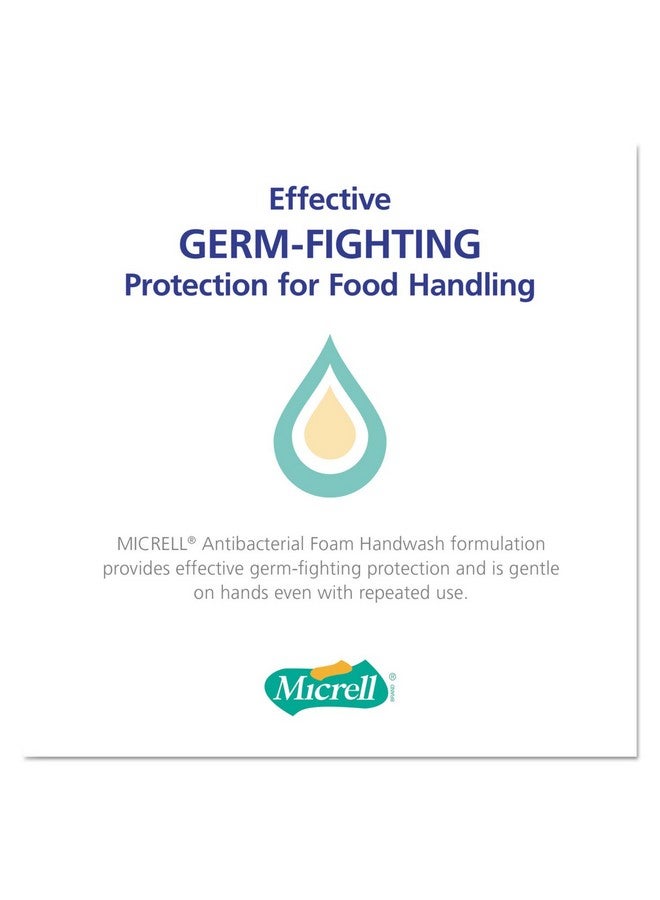Gojo Micrell Tfx Antibacterial Foam Handwash 1200 Ml Hand Soap Refill For Micrell Tfx Touchfree Dispenser (Pack Of 2)535702 - Image 5