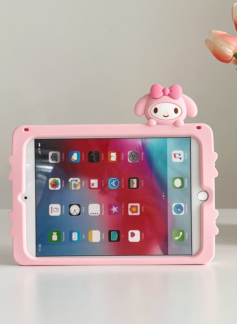 Cartoon Protective Case for iPad 10.9 inch/iPad 10th 2022, with 360° Rotating Stand, Portable iPad protective Case，Cute Cartoon Shockproof Tablet Case with Stand，Cute iPad case for Girl and kids - Image 2