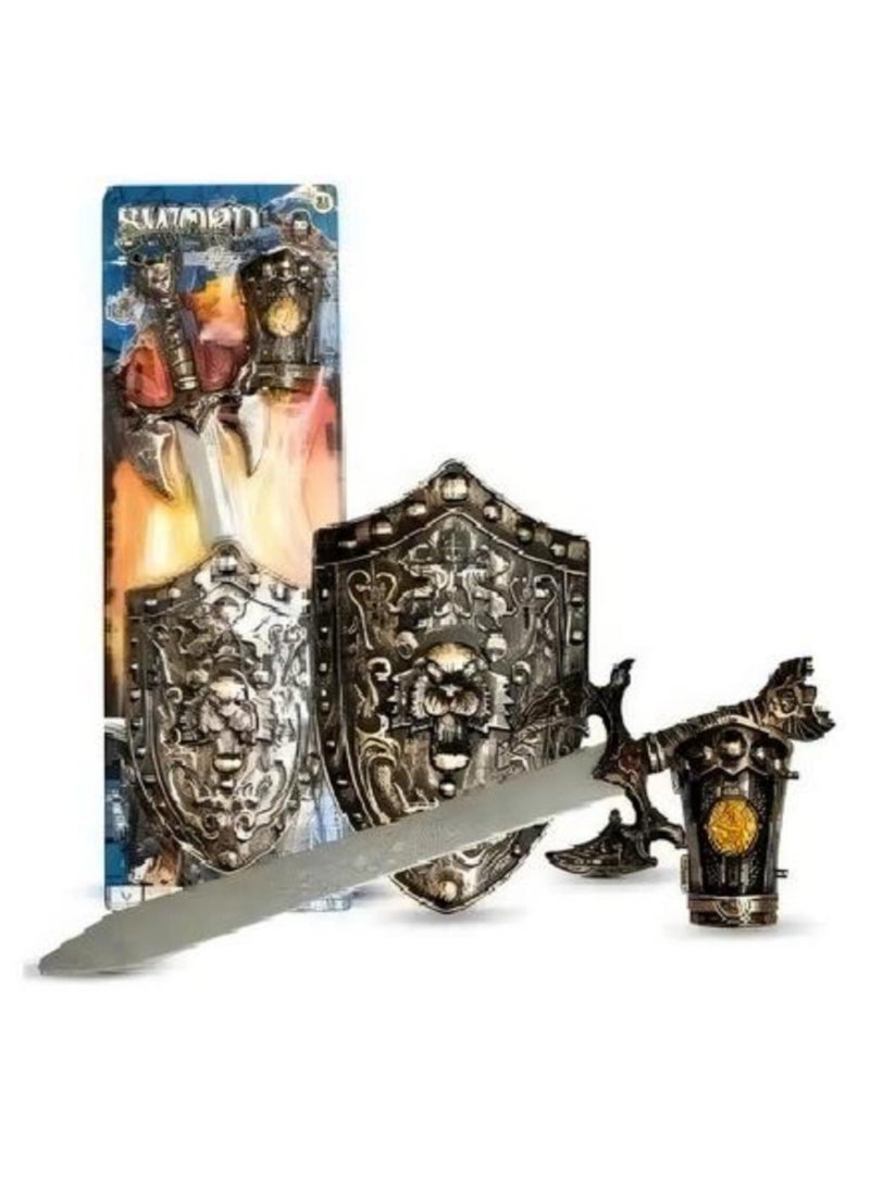 Kids Knight Sword and Shield Play Se
