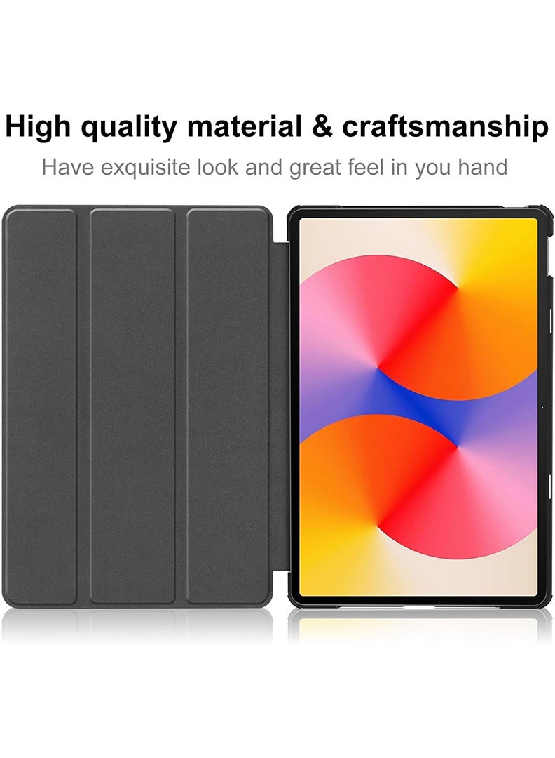 Theodor Protective Flip Case For Huawei MatePad SE 11 (2024) With Trifold Stand Auto Wake Sleep Shockproof Cover Mickey sitting - Image 5