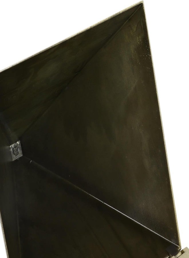 Zerodis Metal Pyramid Ashtray, Vintage Ashtray Metal Ashtray with Cover Windproof Ashtray Egyptian Pyramid Ornaments for Home Hotel Office Coffee Table Decor Gifts (Small - Image 2