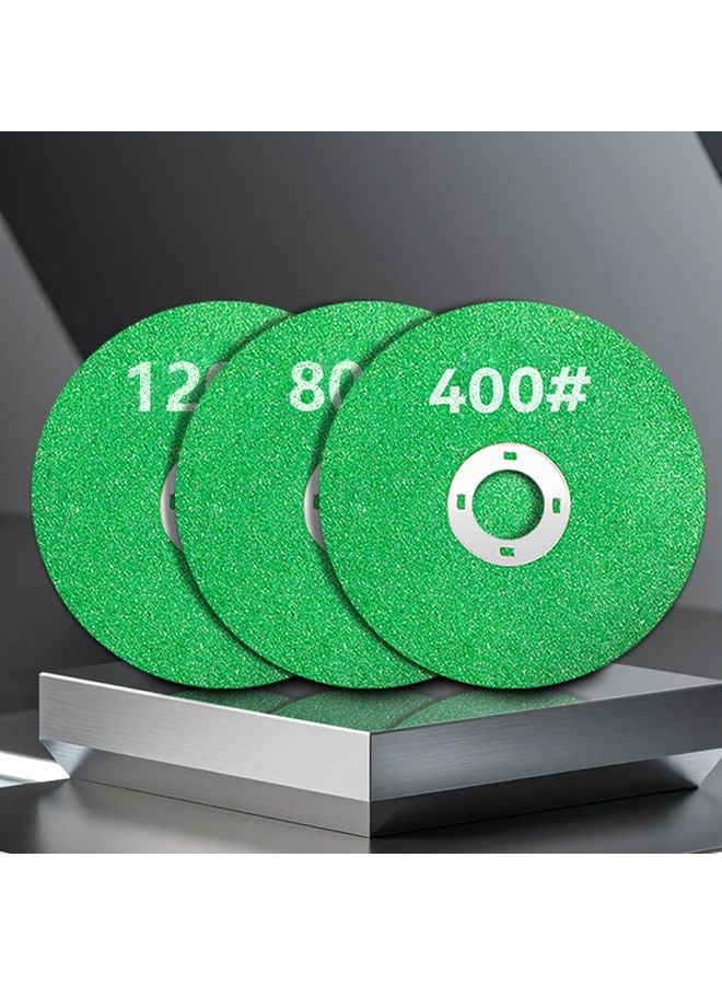 3pcs 100mm Resin Grinding Discs Set 400 800 1200 Grit for Metal Surface Preparation - Image 5