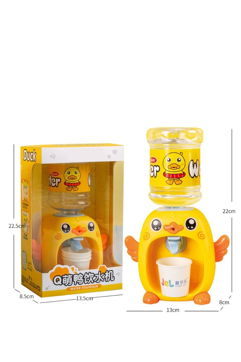 كرافت ماجيك لعبة موزع مياه صغير للأطفال - ألعاب نافورة مياه على شكل حيوان كرتوني (بطة) - Image 2