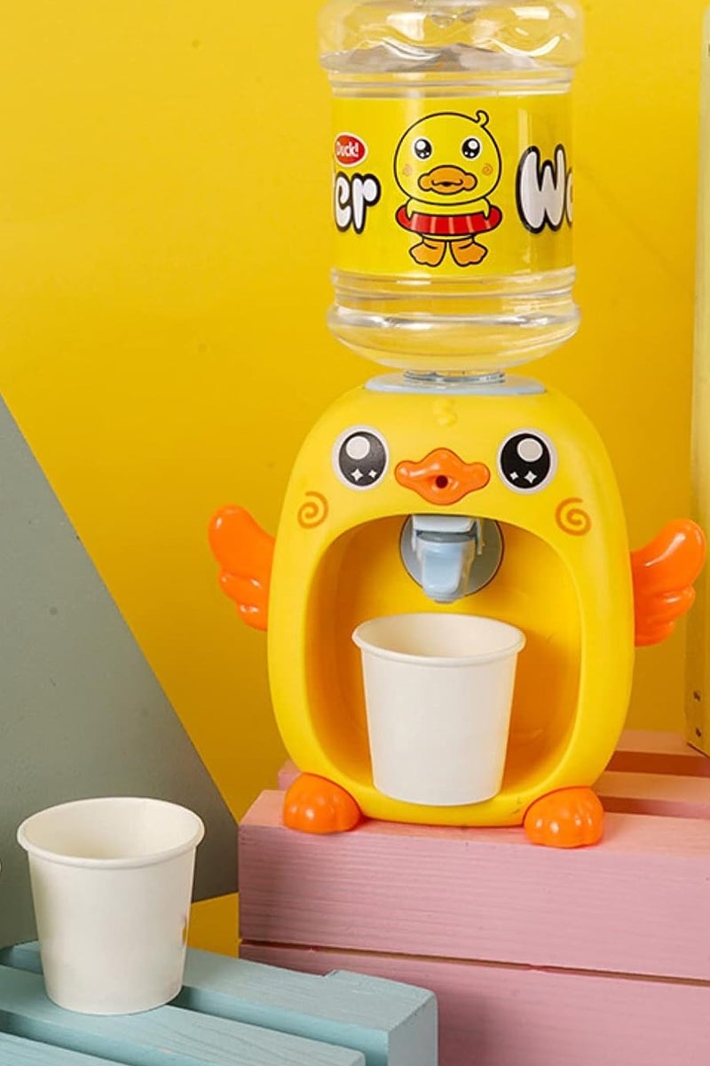 كرافت ماجيك لعبة موزع مياه صغير للأطفال - ألعاب نافورة مياه على شكل حيوان كرتوني (بطة) - Image 3