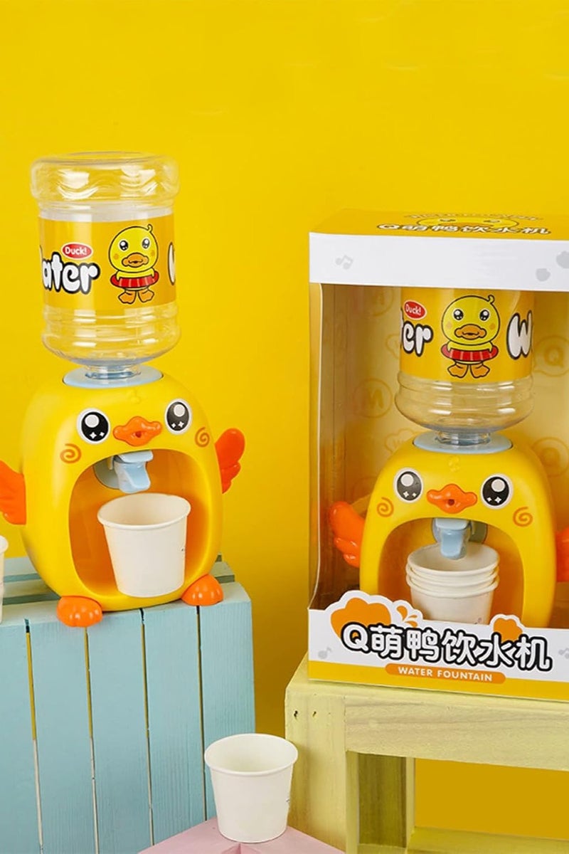 كرافت ماجيك لعبة موزع مياه صغير للأطفال - ألعاب نافورة مياه على شكل حيوان كرتوني (بطة) - Image 4