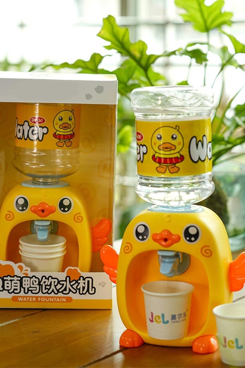 كرافت ماجيك لعبة موزع مياه صغير للأطفال - ألعاب نافورة مياه على شكل حيوان كرتوني (بطة) - Image 5