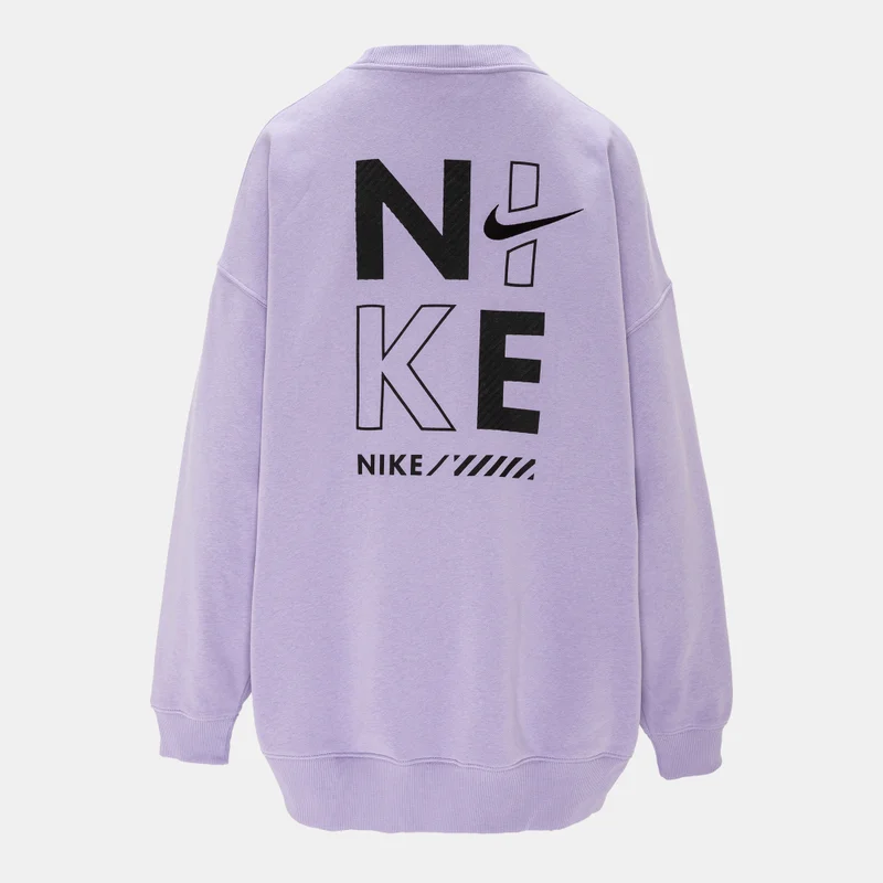 Nike Purple Women's Fleece Sweatshirt for Women | Best Price UAE