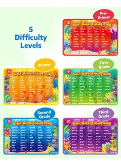 Coogam Coogam Wooden Magnetic Fishing Sight Words Game Learning Dolch Word Flashcards Montessori Educational Toy for Preschool 3 4 5 Year Old Kids  - Image 2