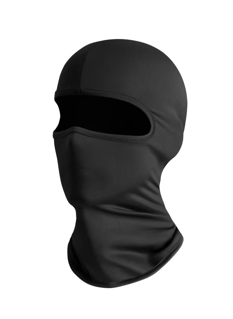 Generic Windproof And Dustproof Headset Safe Durable Themed Party Cosplay Mask Black  - Image 1
