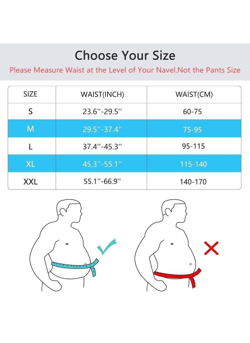 Generic Back Brace, Lower Back Pain Relief with 7 Stays, Adjustable Back Support Belt for Work, Back Brace for Lower Back Pain Relief,Anti-skid Lumbar Support for Sciatica Scoliosis for Men and Women  - Image 2