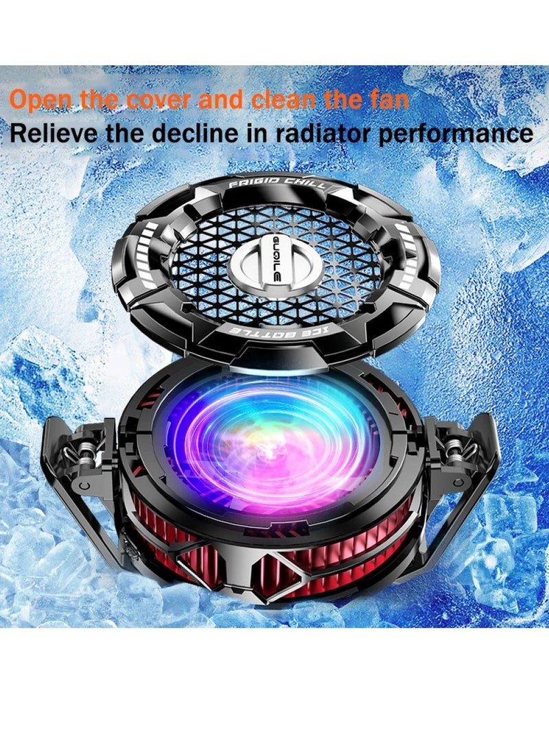 FS02 مبرد عالمي للهاتف المحمول والكمبيوتر اللوحي ومروحة تبريد للهاتف المحمول - Image 3