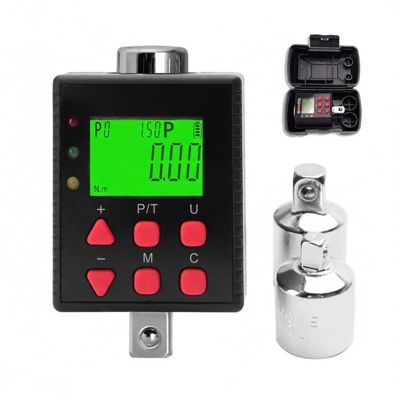 Digital Torque Meter ADQ4-340S ±2% High Precise Torque Tester - Backlit Display Torque Tester for Automotive Bicycle Motorcycle Repair, Narrow & Low-Light Work Spaces - Image 1