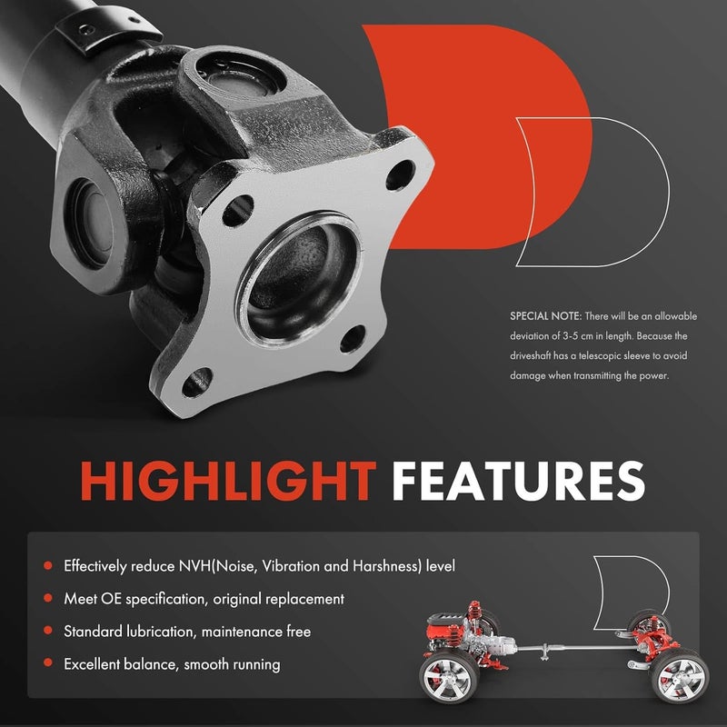 A-Premium Front Complete Drive Shaft Assembly - Image 4