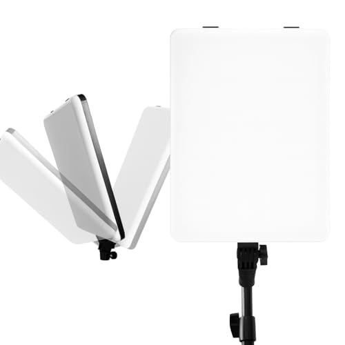 Coslifestore Photography 9" LED Video Soft Light Panel, for Studio Photography | Model Shoot| Makeup Artists| Video Recording | Conference | YouTube,2700K-5700K CRI95+ Light for Content Creators - Image 2