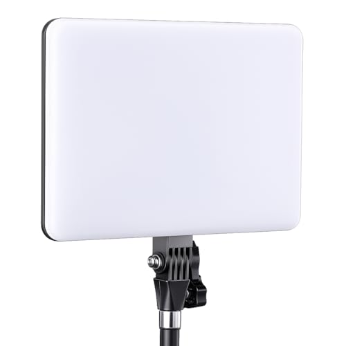 Coslifestore Photography 9" LED Video Soft Light Panel, for Studio Photography | Model Shoot| Makeup Artists| Video Recording | Conference | YouTube,2700K-5700K CRI95+ Light for Content Creators - Image 1