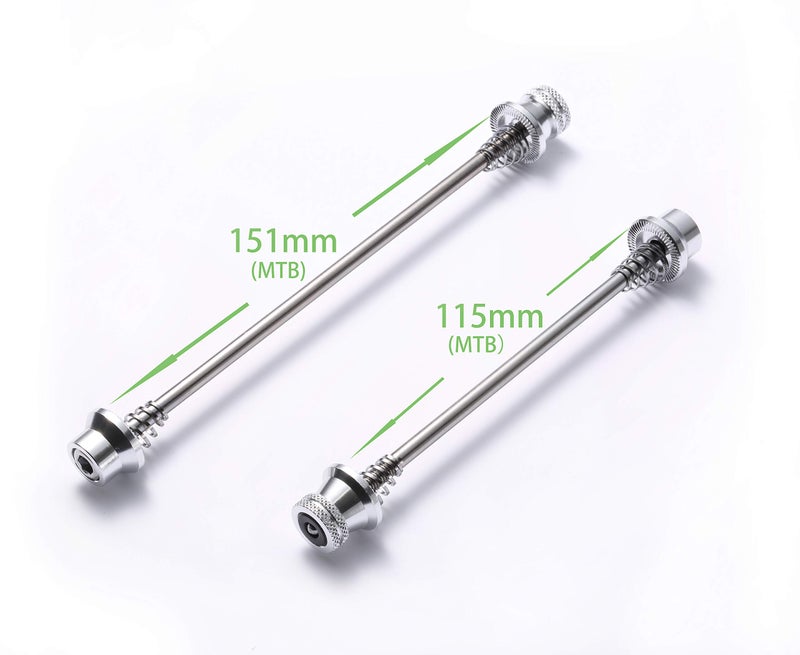 Wileosix Hex Locking Skewer M5 Hex Head Anti Theft Quick Release Secure Lock Skewers Set Cycling Wheels Locking - Image 2