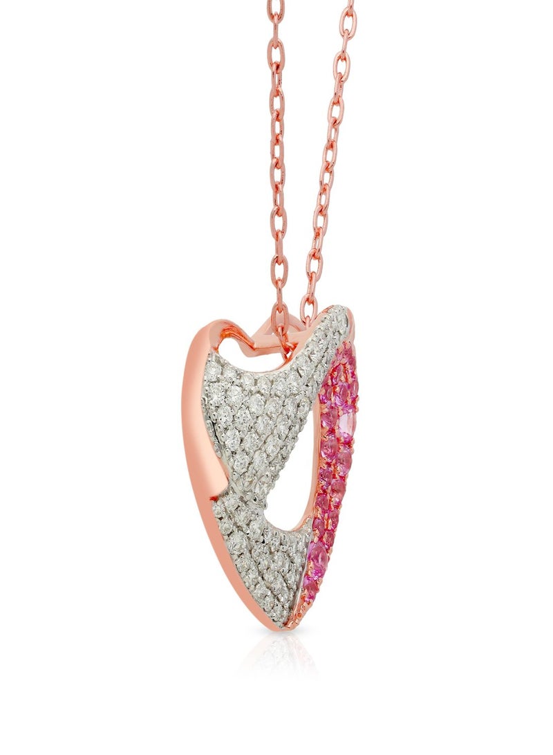 Malabar Gold and Diamonds 18 Carat 750 Purity Mine Diamond Pendant MRGHTH089PN1  - Image 2
