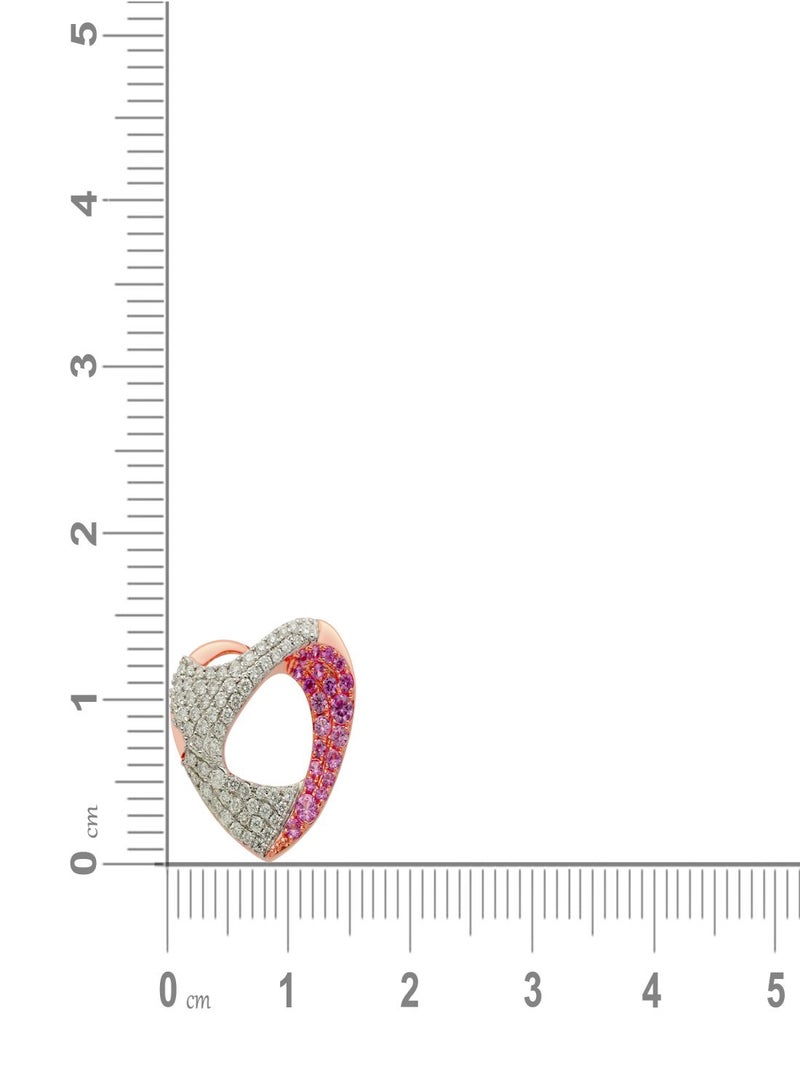 Malabar Gold and Diamonds 18 Carat 750 Purity Mine Diamond Pendant MRGHTH089PN1  - Image 5