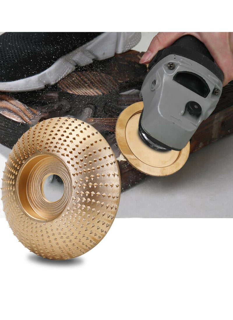 SYOSI Wood Carving Discs For Angle Grinder Grinding Wheel Disc Rotary Flat Shaping Abrasive Bore 16Mm Woodworking Tools Abrasive Disc Wood Carving Tools  - Image 3