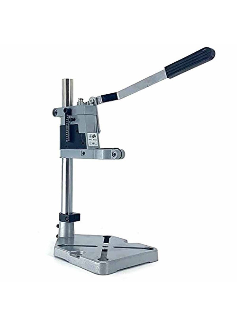 MLD MLD Bench Drill Stand Electric Drill Clamp Base Frame Drill Holder Power Grinder Accessories For DIY Woodwork Base Aluminium 400mm Type Drill Stand  - Image 1