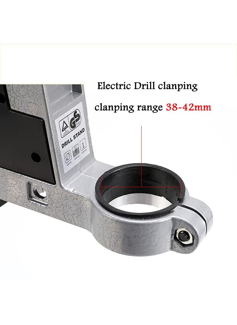 MLD MLD Bench Drill Stand Electric Drill Clamp Base Frame Drill Holder Power Grinder Accessories For DIY Woodwork Base Aluminium 400mm Type Drill Stand  - Image 5