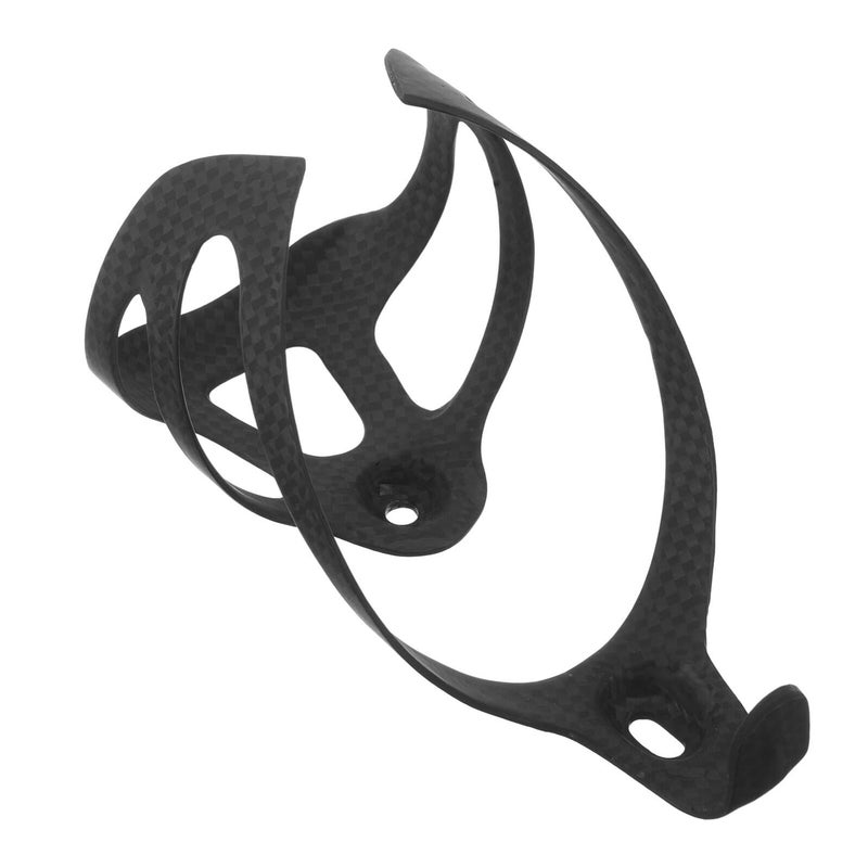Lightweight Matte Black Carbon Fiber Bike Water Bottle Cage 74mm Road Cycling Cup Holder - Image 2