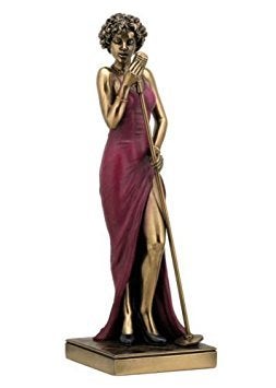 WU Female Singer Statue Sculpture Figurine  Jazz Band Collection