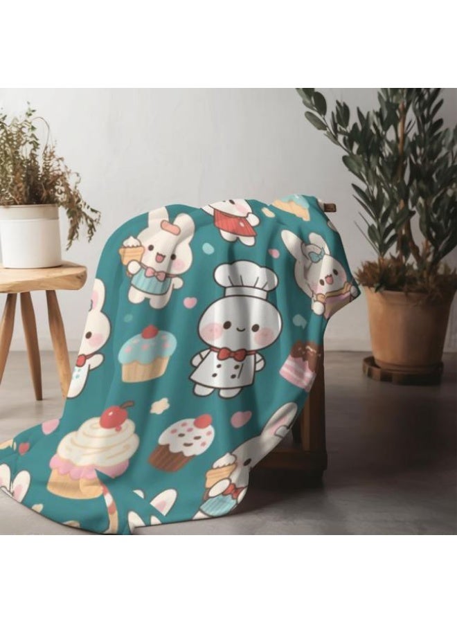 general Children's or student cartoon flannel thin blanket (warm and comfortable, suitable for sleep, games) 100cm*150cm - 741 - Image 5