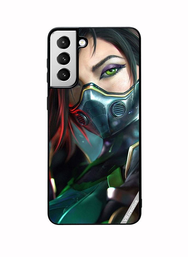 VR CREATIVE Protective Case Cover For Samsung Galaxy S22 5G Vipe Valorant Design Multicolour - Image 1