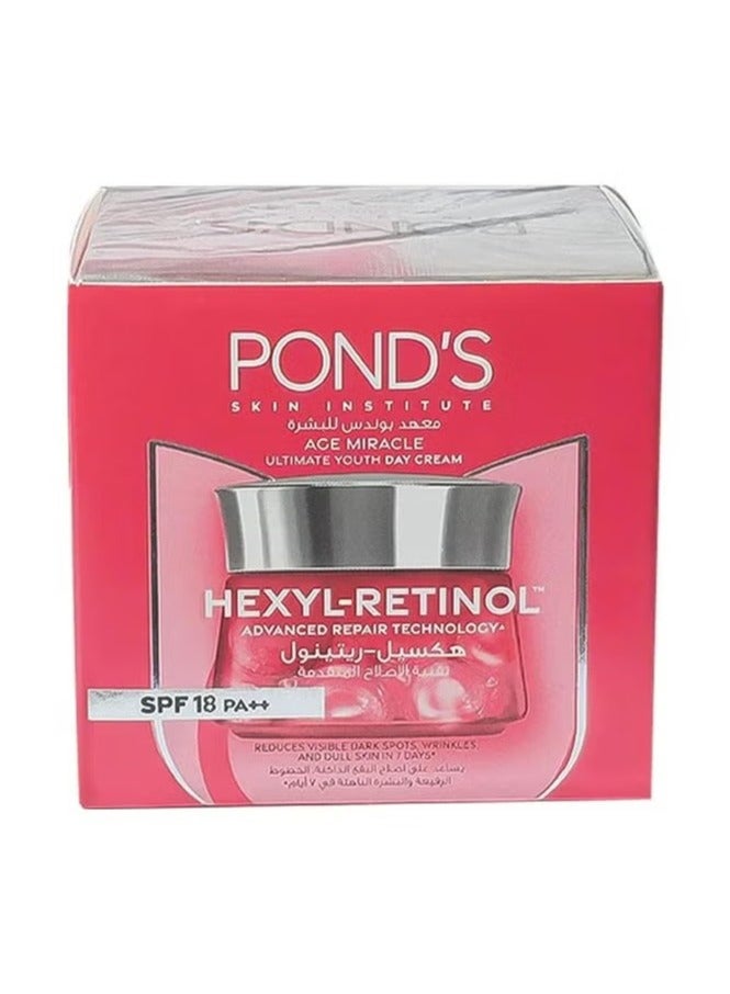 PONDS Pond's Age Miracle Day Facial Cream with Hexyl-Retinol, 50g