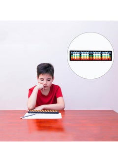 ماركة غير محددة 2Pcs Arithmetic Abacus Math Counting Toy 17 Digits Rods with Colorful Beads, Chinese Abacus Mathematics Learning Aid Tool  - Image 2