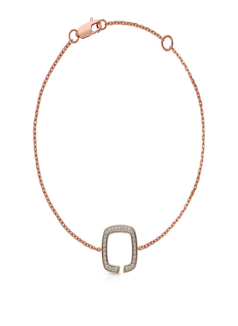 Malabar Gold and Diamonds 18k 750 Purity Mine Diamond Bracelet MZOZOU003BR7  - Image 1