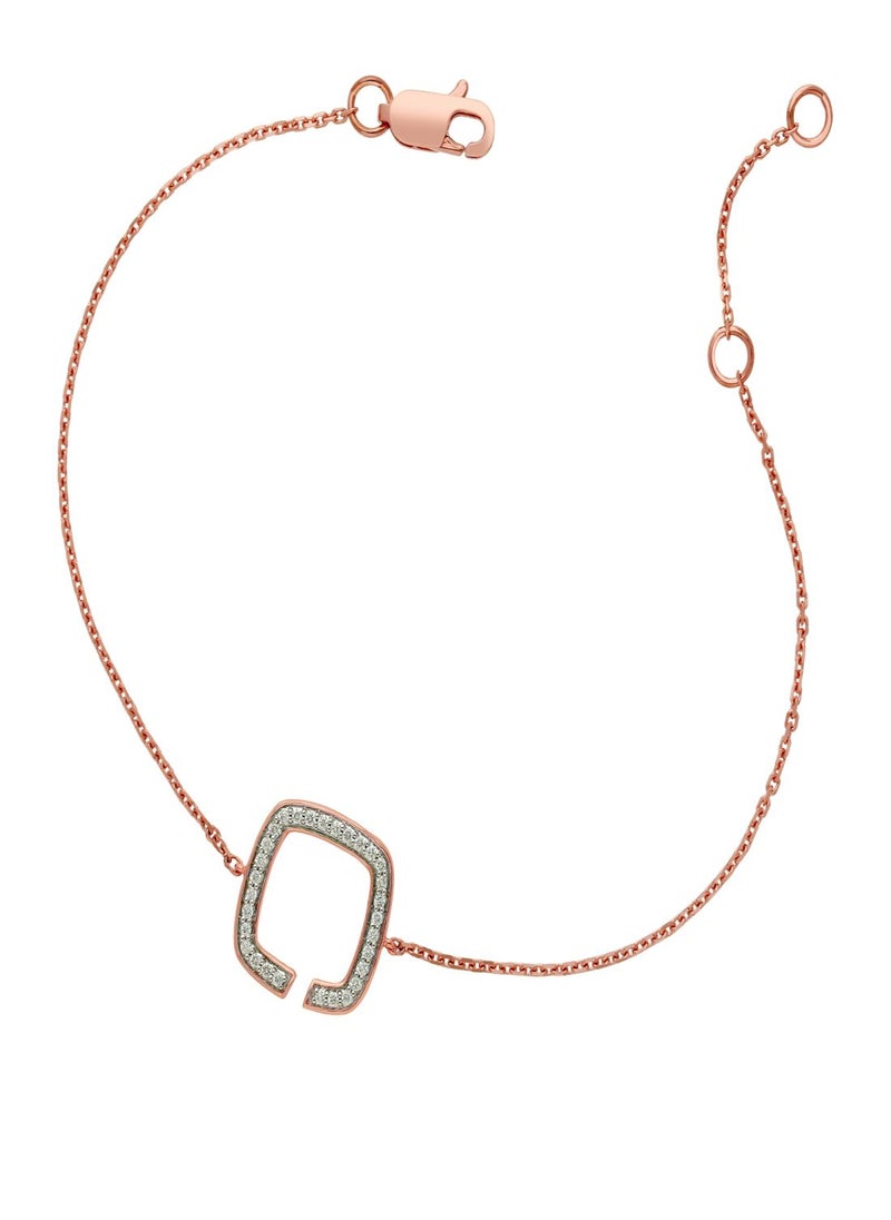 Malabar Gold and Diamonds 18k 750 Purity Mine Diamond Bracelet MZOZOU003BR7  - Image 3