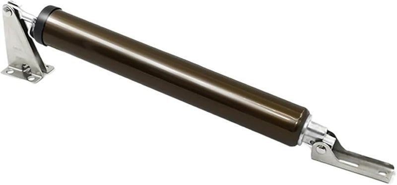 Brown Hydraulic Sliding Door Stopper Closer Buffer Speed Closing Folding Hardware Home Lock - Image 2