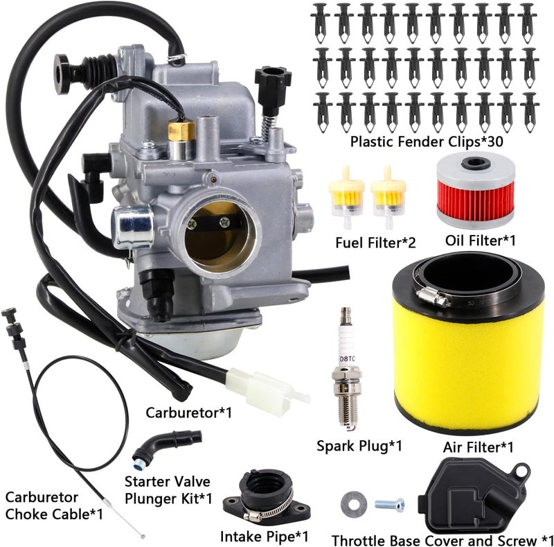HOOAI Carburetor for Honda Rancher 350 TRX350 2000-2006 - Image 3