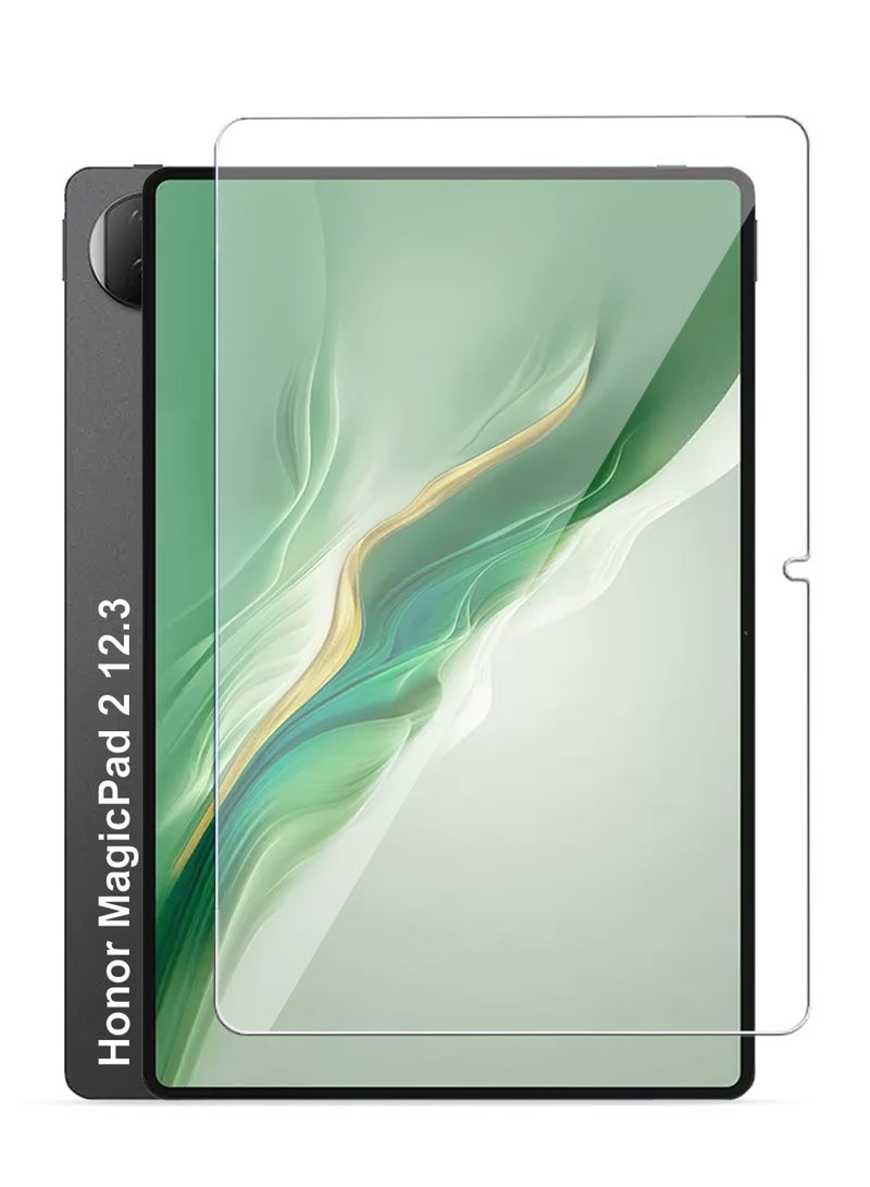 Honor Magic Pad 2 12.3 Screen Protector, HD Clarity Tempered Glass Screen Protector Film Scratch Resistant Bubble Free, High Transparency, Delicate Touch Screen Protector For Honor Magic Pad 2 12.3 - Image 1