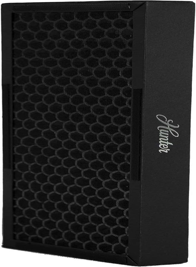 هانتر شركة هانتر للمراوح، فلتر بديل لتنقية الهواء من نوع HEPA الحقيقي طراز F1726HE، F1726 HE/21، أبيض اللون، مناسب لجهاز تنقية الهواء طراز HT1726 - Image 4