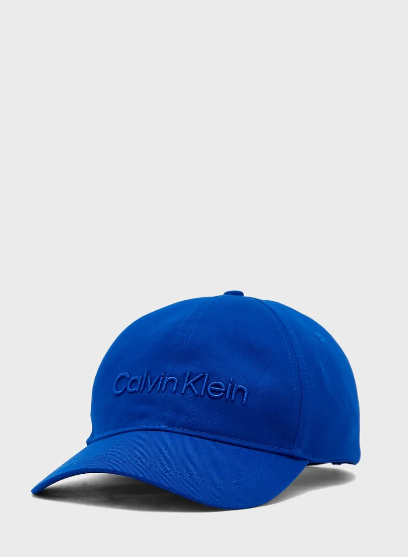 CALVIN KLEIN Logo Curved Peak Cap