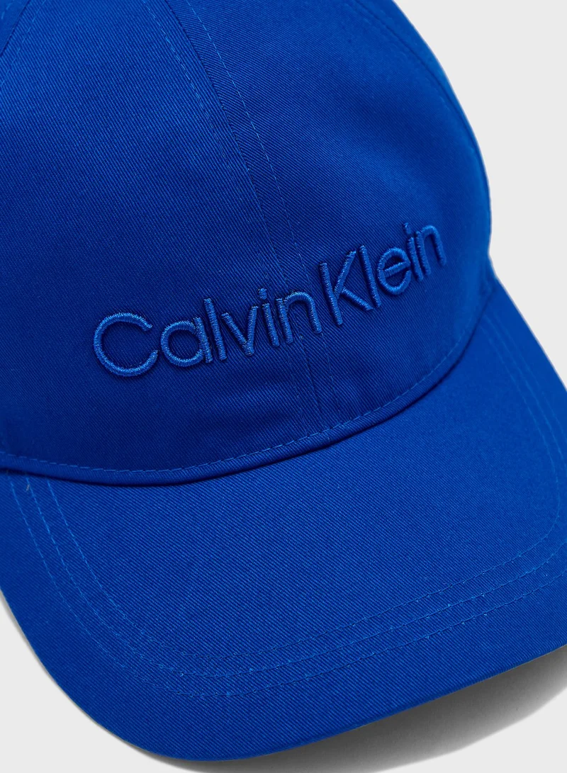 CALVIN KLEIN Logo Curved Peak Cap