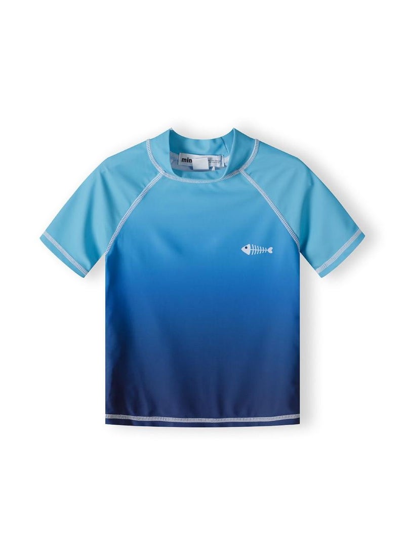 MINOTI Kids' Short Sleeve Rashguard Swim Top - Image 5