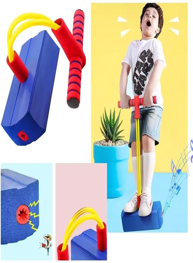 JBM ENTERPRISE Kids Foam Pogo Jumper - Safe, Fun & Durable Bouncing Toy for Boys & Girls, Indoor & Outdoor Play, Promotes Balance, Coordination & Active Learning for Toddlers and Kids - Image 2
