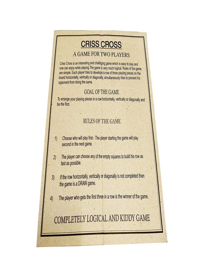 ROSEFAIR Tic Tac Toe Board Game, Party Fun Edition, Criss Cross Board Game Gift for Boys and Girls (Pack of 5) - Image 4