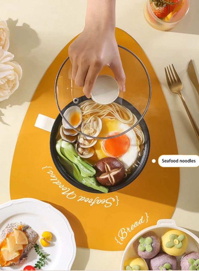 DAI HEART Electric Hot Pot with Steamer, 1.8l Multi-function Non-stick Electric Egg Cooker for Stir-Frying/Stewing/Steaming, Off-White - Image 3