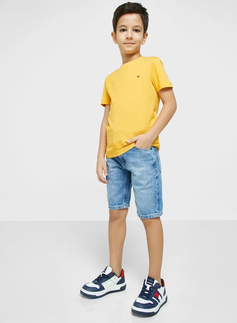 TOMMY HILFIGER Youth Skater Denim Shorts