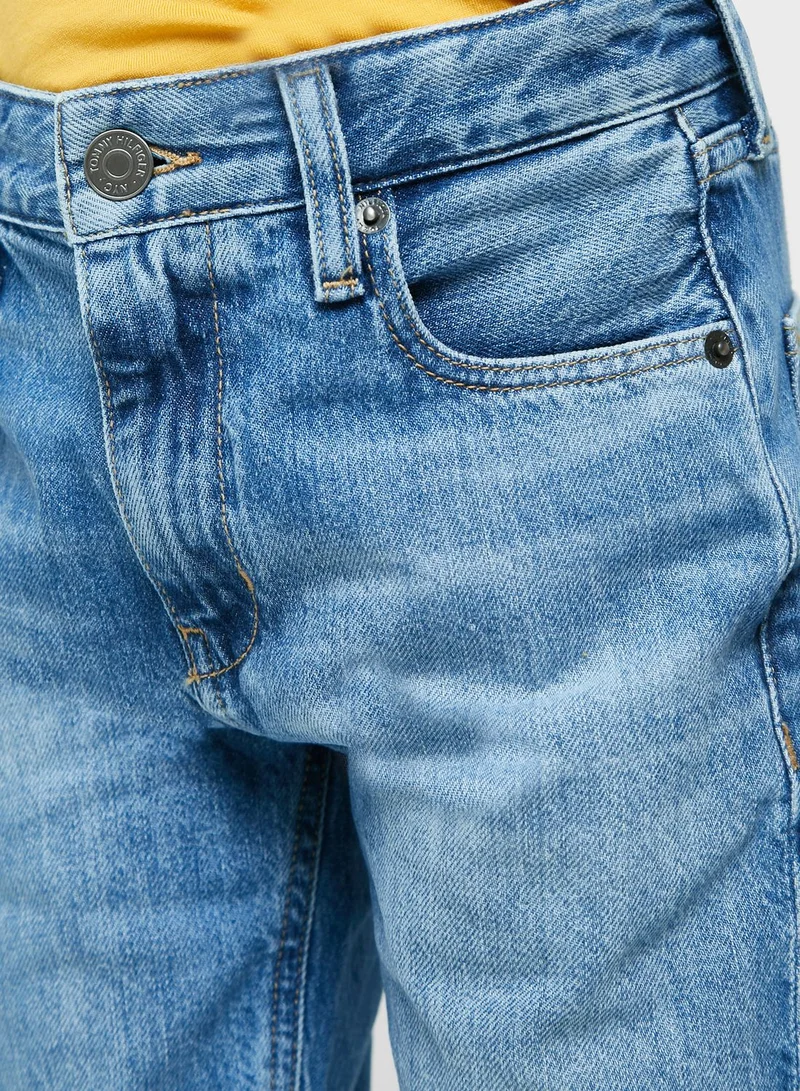 TOMMY HILFIGER Youth Skater Denim Shorts