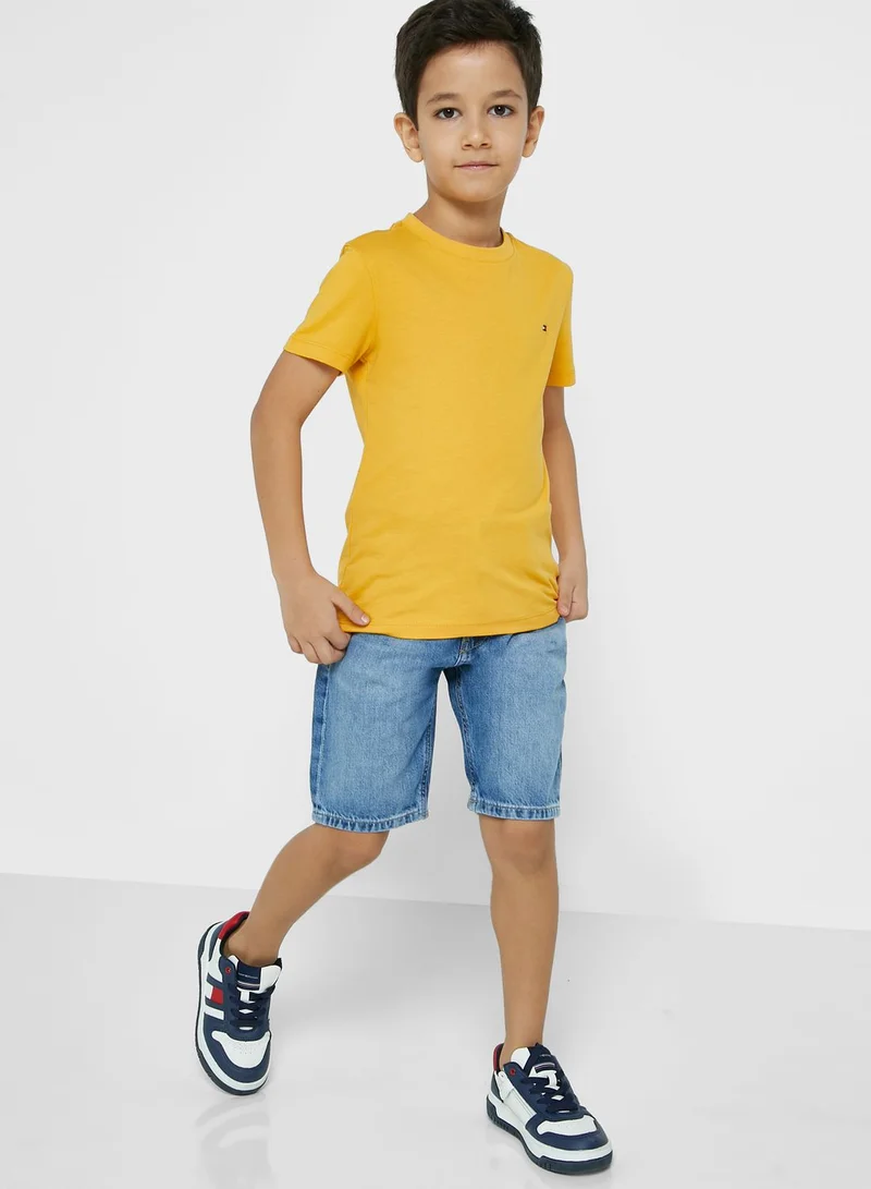 TOMMY HILFIGER Youth Skater Denim Shorts