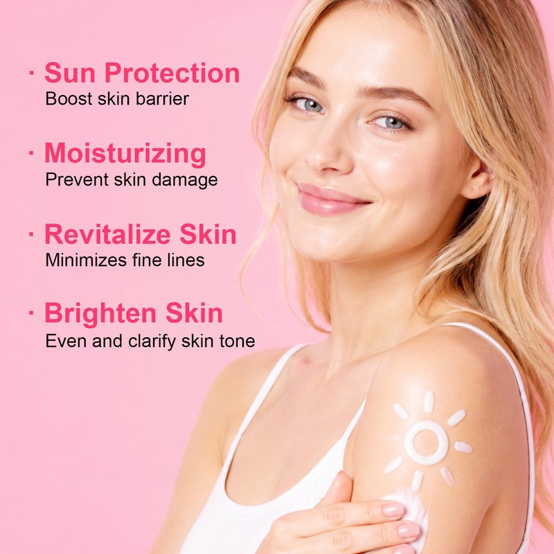 LANEMAY PDRN Brightening Protective Cream SPF50+ PA++++ 60g - 2-in-1 Isolation & Brightening - Image 3