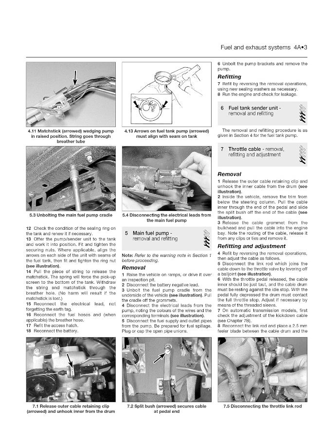 Haynes Volvo 940 Petrol (90 - 98) Repair Manual  - Image 2