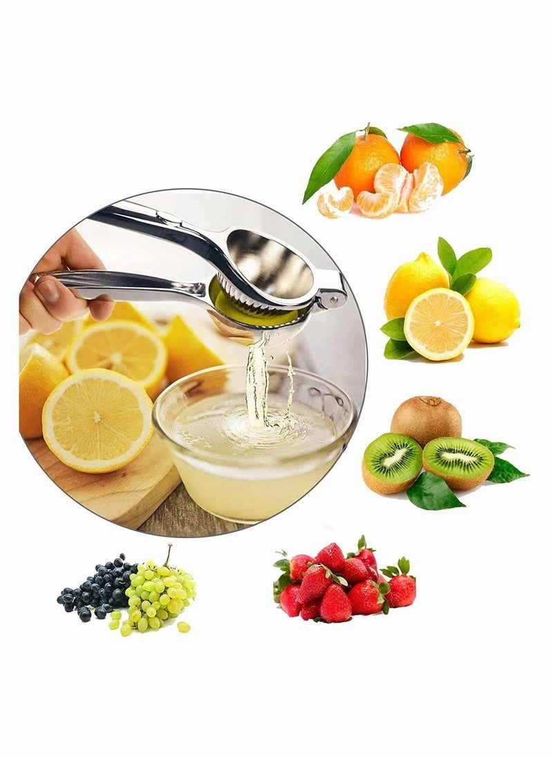 Generic - Lemon Squeezer Hand Manual, Lime Hand Juice Lemon Squeezers Press Citrus Press Juicers Squeezer, Premium Quality Metal Lime Fruit Squeezer, Manual Citrus Press Juicer - Image 1