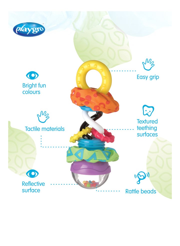 Playgro Monkey Rattle Buy playgro Rattle Super Shaker Interactive Baby Rattle Toy And Teether ...